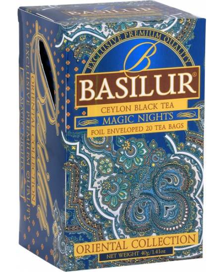 BASILUR Orient Magic Night Gastro-Teebeutel 25x2g