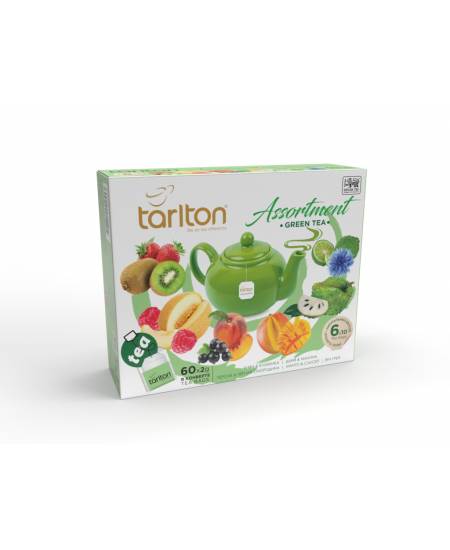 TARLTON Assortment Green Tea Papierverpackung 60x2g
