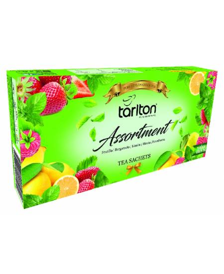 TARLTON Assortment 5 Flavour Green Tea Papierverpackung 100x2g