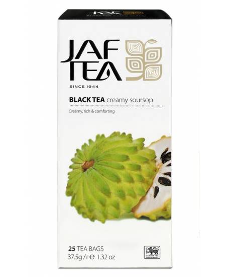JAFTEA Black Creamy Soursop Teebeutel 25x1,5g