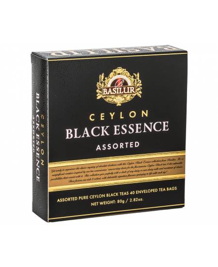 BASILUR Black Essence Assorted 40 Gastro-Teebeutel