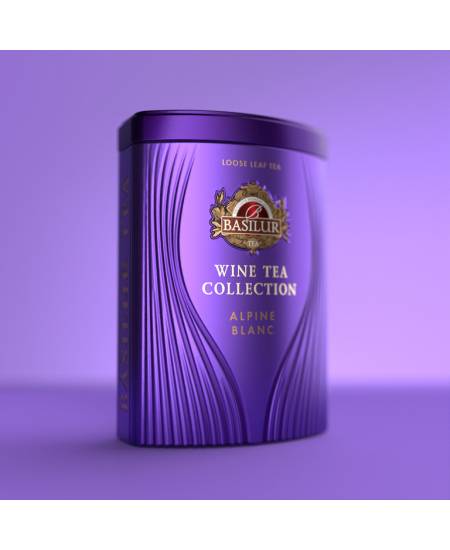 BASILUR Wine Tea Alpine Blanc Blechverpackung 75g