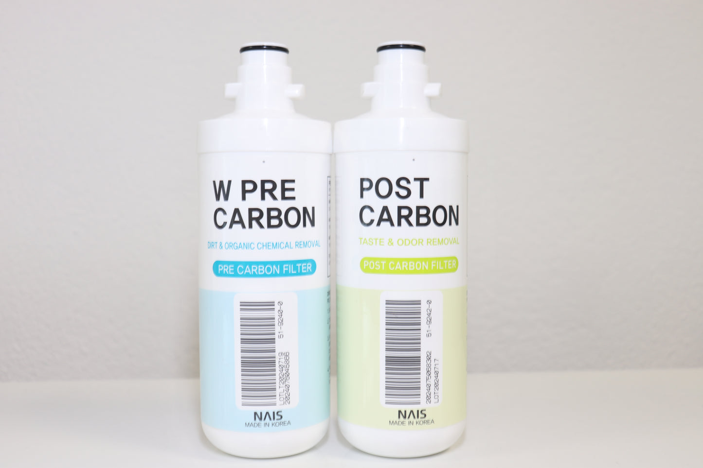 TCR PostCarbon, W PreCarbon