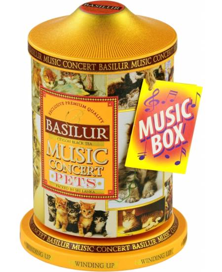 BASILUR Music Concert Pets Blechverpackung 100g