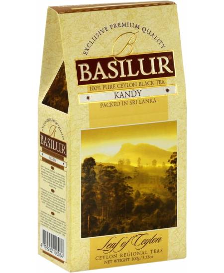 BASILUR Leaf of Ceylon Kandy FBOP Papierverpackung 100g