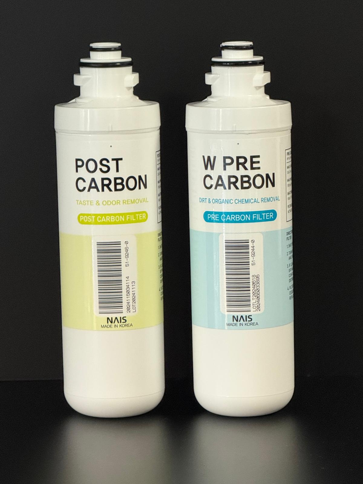 T-PRECARBON, T-POSTCARBON Filter für CHP-3931D, CHP-3960D, CHP-4030D, CHP-5230S